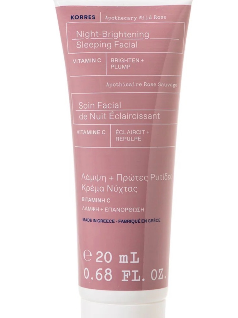 Korres Night-Brightening Sleeping Facial